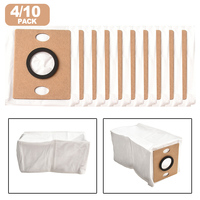 4/10pcs For ILIFE G9 Pro / V9 Pro / A12PRO / A30PRO Vacuum Cleaner Non-woven Fabrics Dust Bags Home Appliance Accessories