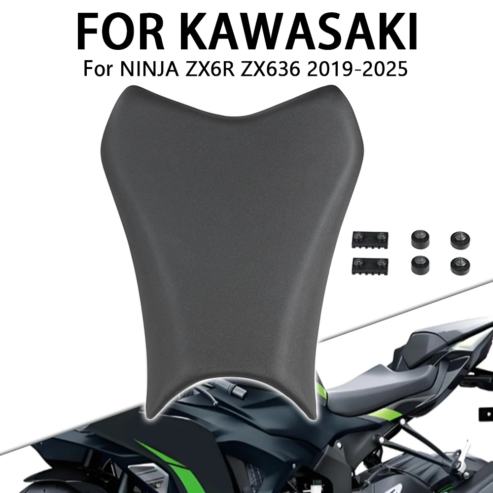 

Front Rider Solo Seat Cowl Cushion Pad For Kawasaki Ninja ZX6R ZX636 ZX-6R ZX 6R 636 2019 - 2025 Motorcycle Accessories Seat Pad