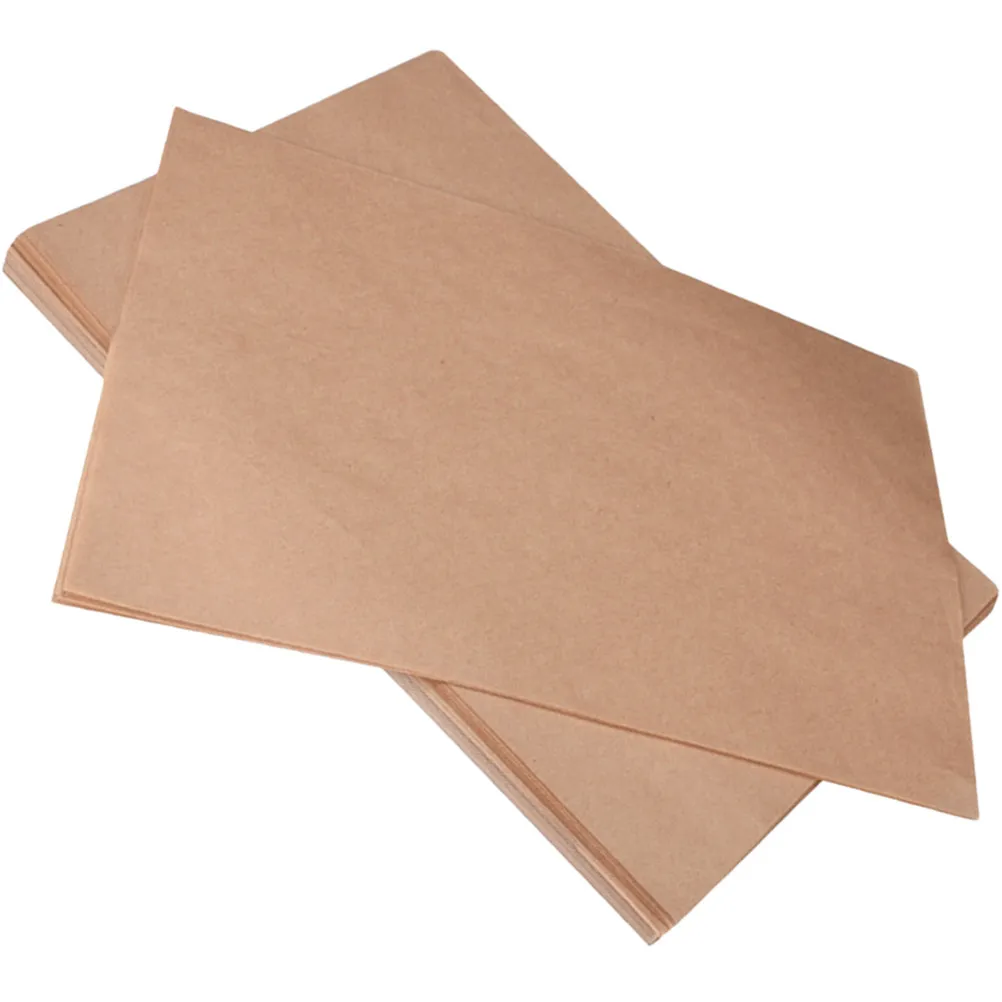 100Pcs Non-Stick Baking Paper Sheets High Temperature Resistant for Oven Air Fryer Microwave Food Wrapping Parchment Paper Liner
