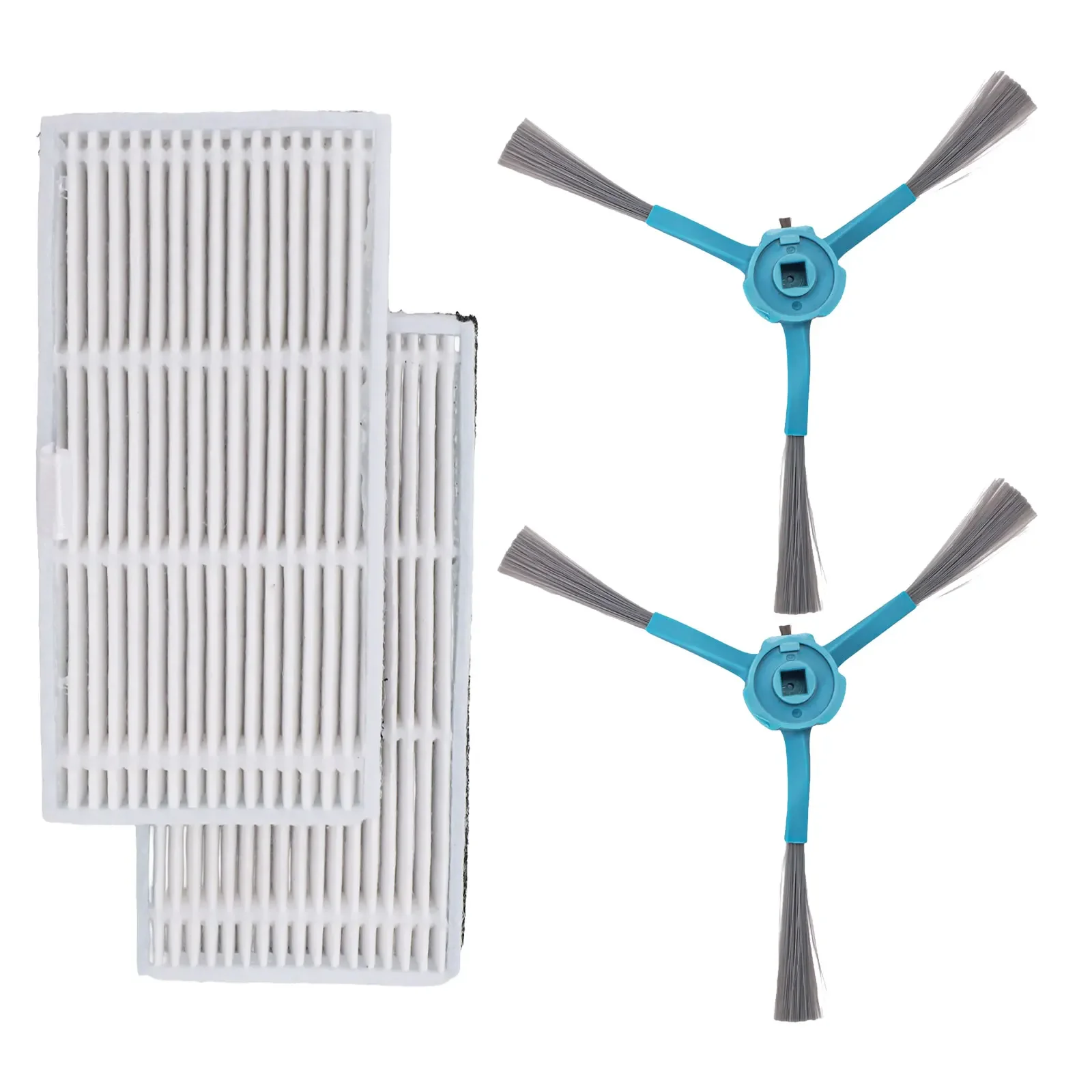 Innovative Side Brush Filter Set Compatible with For Cecotec For Conga Models to Achieve Superior Cleaning Power in Your Home