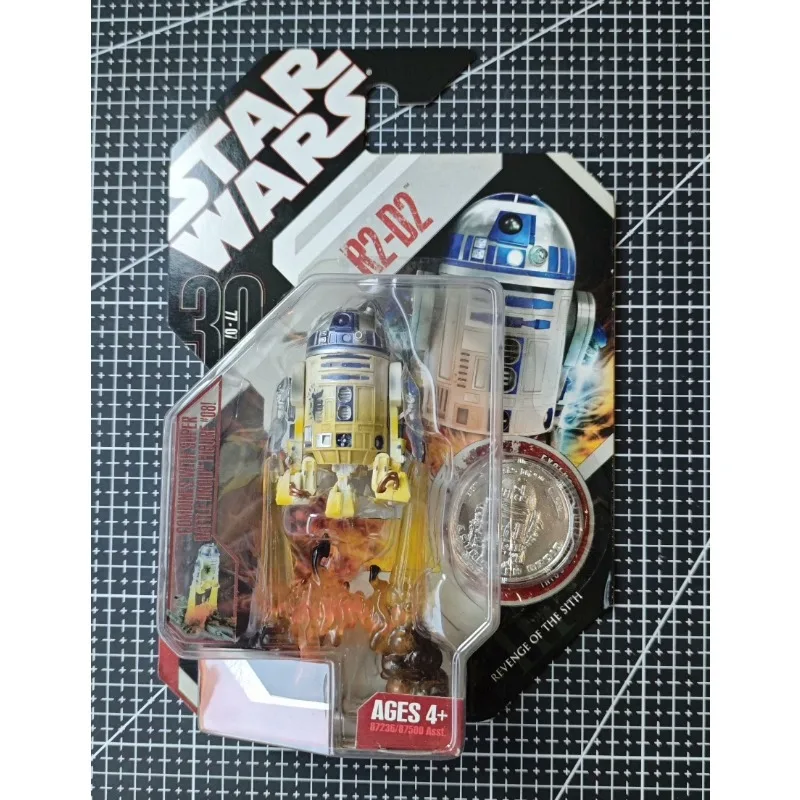 

Новая оригинальная фигурка Hasbro STAR WARS R2-D2, модель игрушки, подарок на день рождения, коллекция