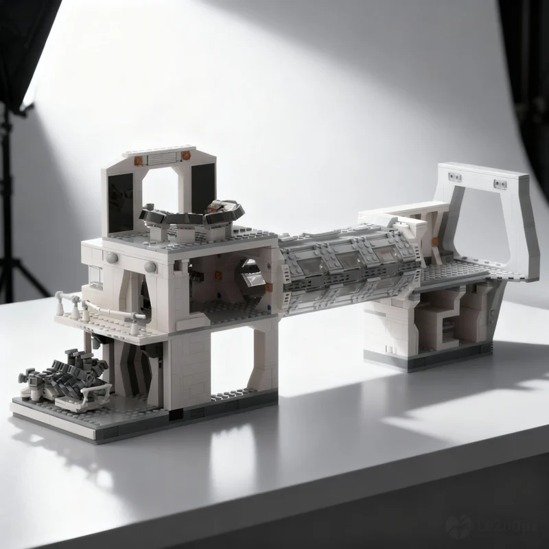 

1340pcs MOC Narkina 5 Playset Star Battle Model Building Blocks DIY Gift Creative Collectible Display Decor Premium Adult Kids