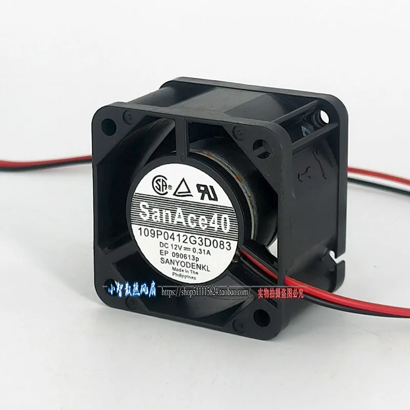 ORIGINAL 109P0412G3D083 12V 0.31A 4028 40*40*28mm KIPAS PENDINGIN RADIATOR BARU