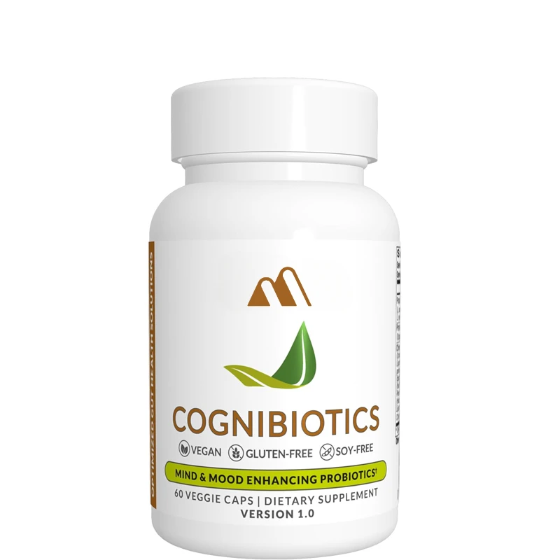 

Cognibiotics Probiotic Brain Supplement - Helps Support Emotions, Better Attention, Memory, And Mental Clarity -60 Capsules