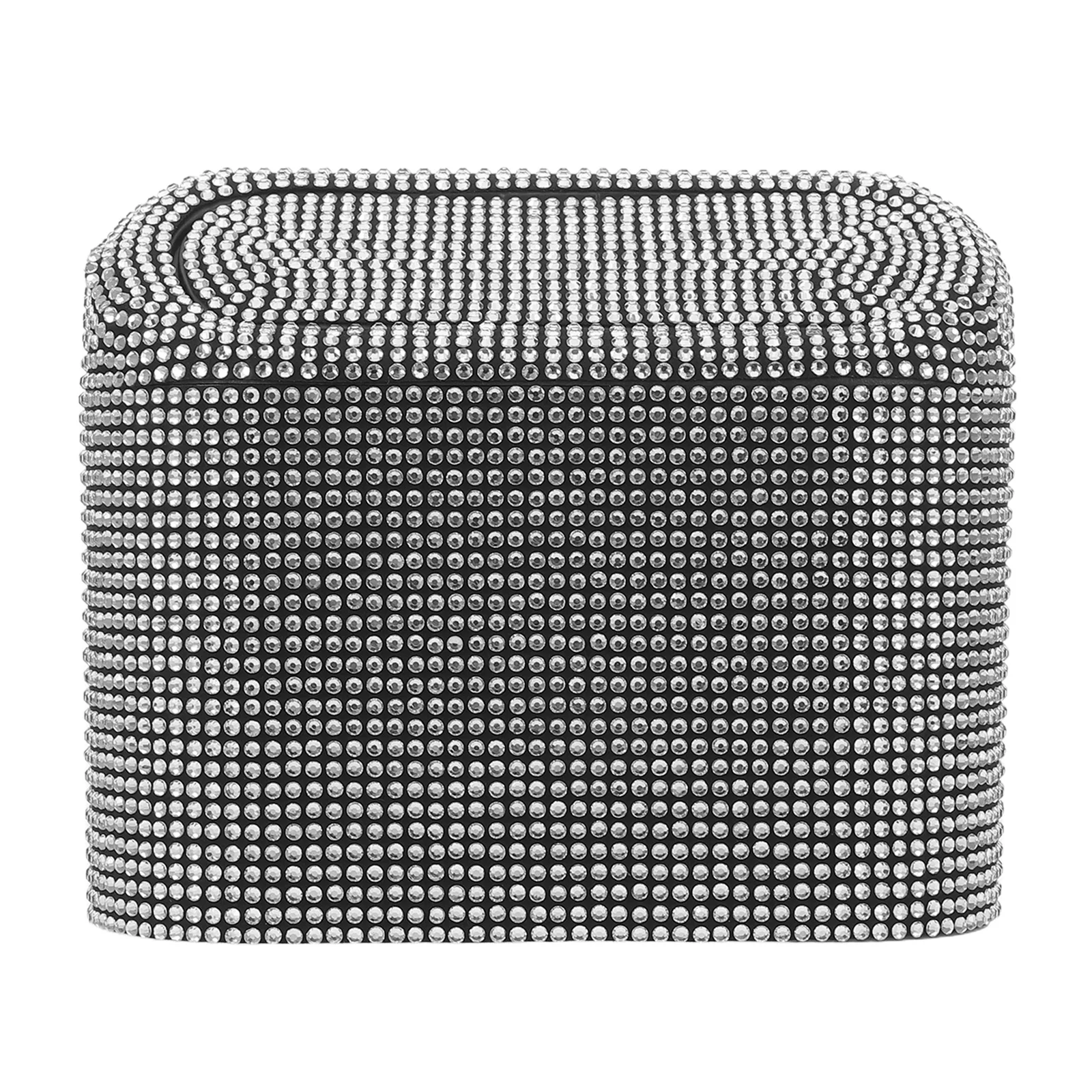 

Glitter Rhinestone Hanging Trash Can Car Door Portable Mini Garbage Bin Auto Organizer Vehicle Mounted Waste Basket