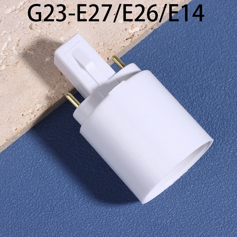 1Pc G23 To E27 E26 E14 Base Socket LED Halogen Light Bulb Lamp Adapter Holder Converter Bulb Holder Adapter Lighting Accessories