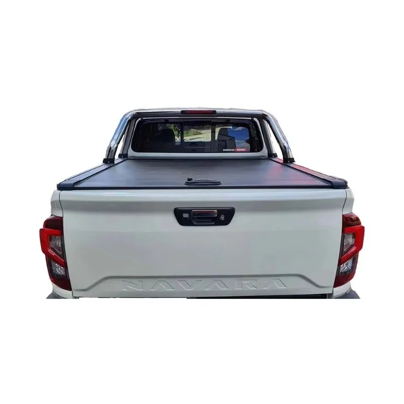 

New design Hard Aluminum Roll N Lock Retractable lid Pickup Truck Tonneau cover for Nissan Navara Frontier NP300 Pro 4x4