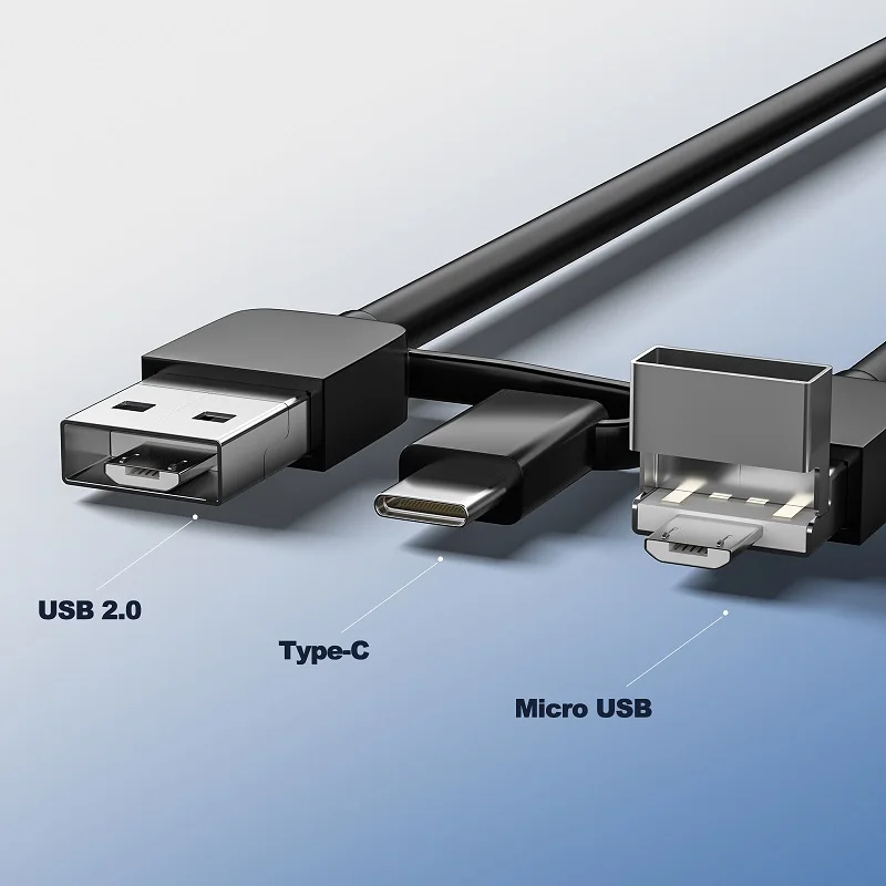 Endoscopio Android industriale TYPE-C 7MM/5.5MM Micro USB Fotocamera USB Periscopio di ispezione per auto LED impermeabile per telefoni Android PC