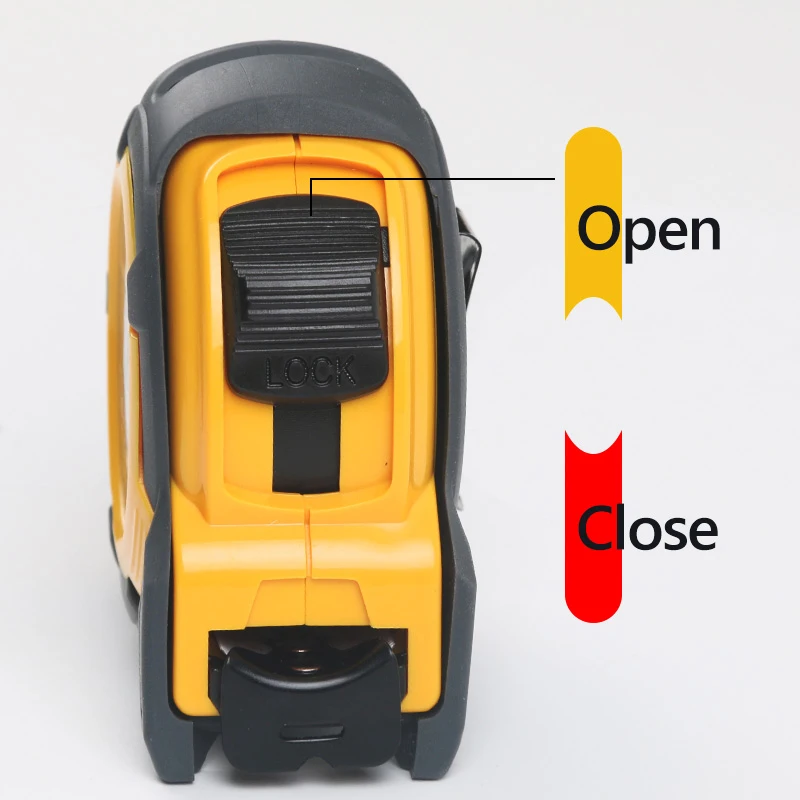 مقياس شريط ، مسطرة متر متينة ، غلاف صلب سميك مضاد للإسقاط ، مسطرة صندوق مقاومة للاهتراء ، #3