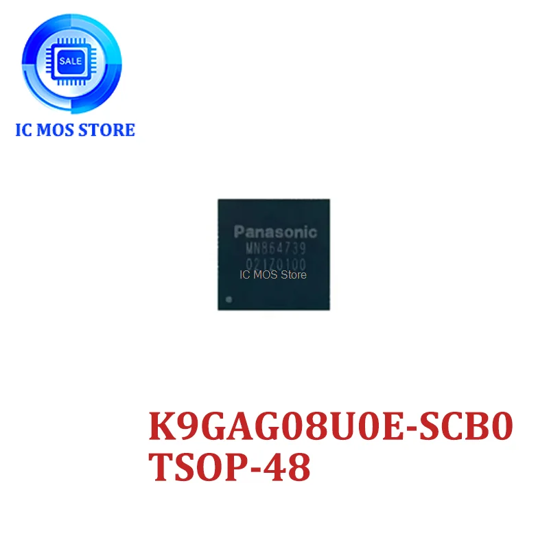 

1/5/10pcs K9GAG08U0E-SCB0 2GB Nand Flash TSOP-48 flash chip