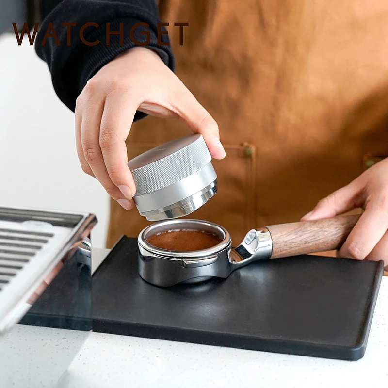 58MM Coffee Distributor Espresso Distributor Stainless Steel Tamper Espresso Distribution Tool Adjustable Depth Tamper