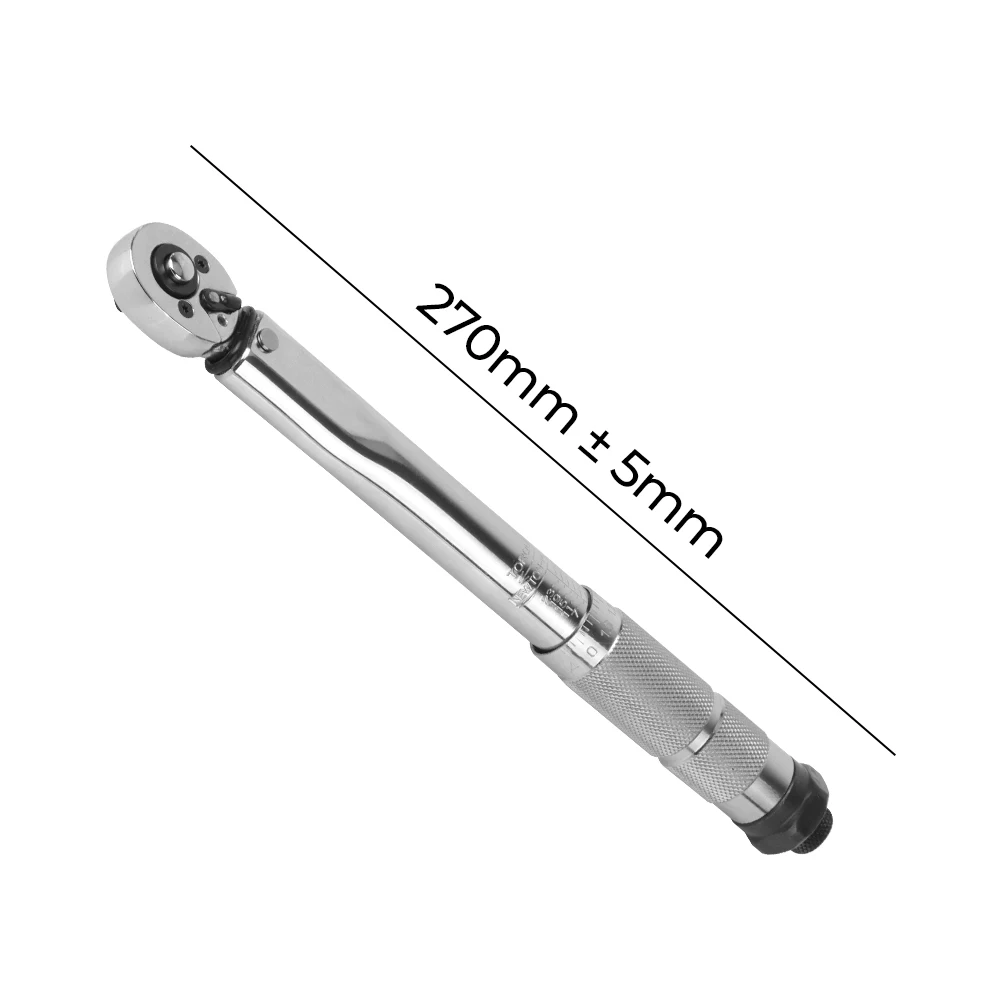 1/4\'\' Drive Torque Wrench 5-25N.m Micrometer Professional Spanner Hand Removal Tools Car Bike Motorbike Disassembly Adjustable