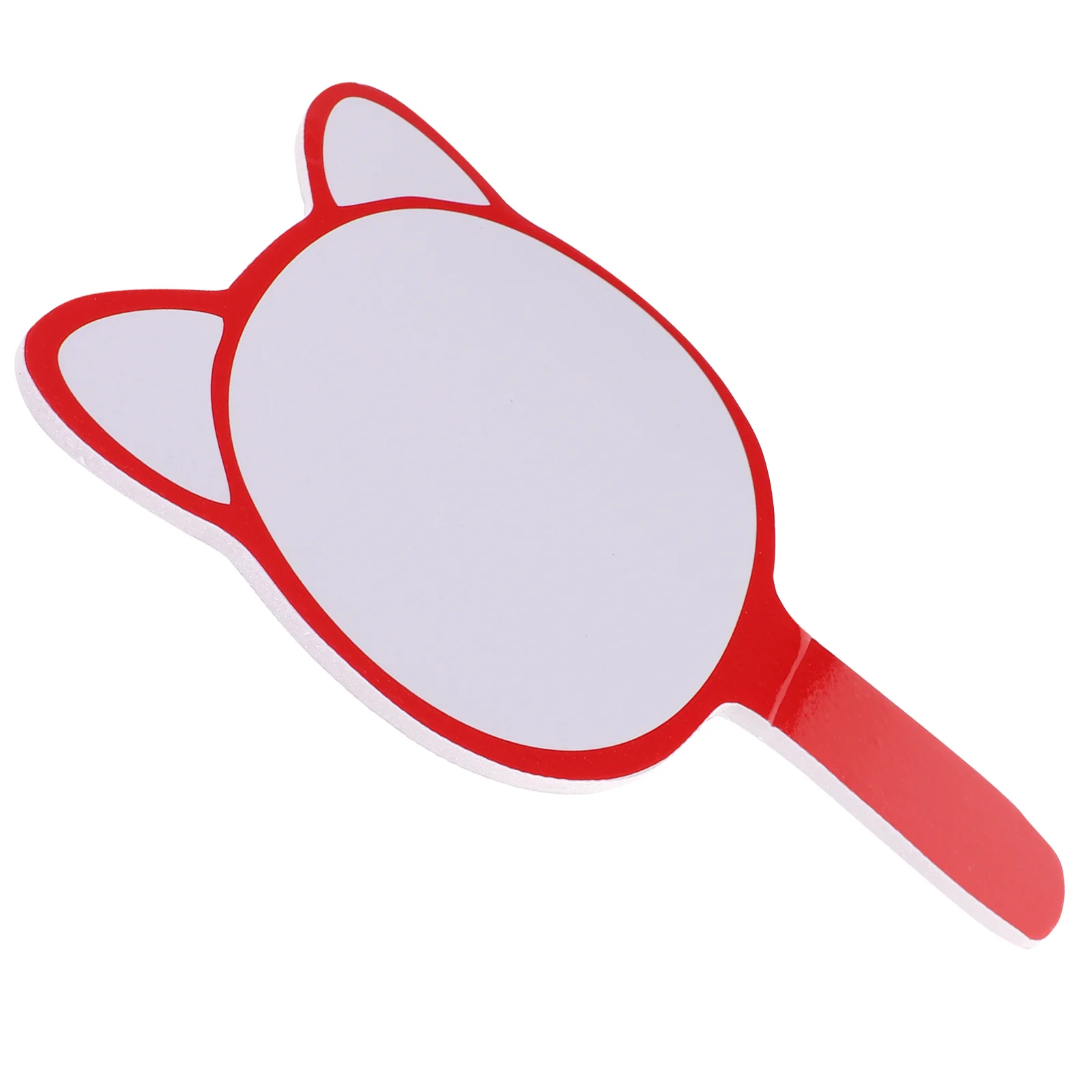 Dry Erase Paddle Boards Handheld Whiteboard Rewritable Scoreboard for Voting Erasable Answer Game