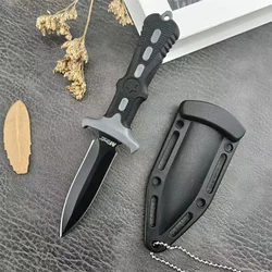 Fixed Blade Knife MT Five Stars Military Tactical Knife 440C Blade ABS Handle Pocket Knife Outdoor EDC Camping Cutting Tool