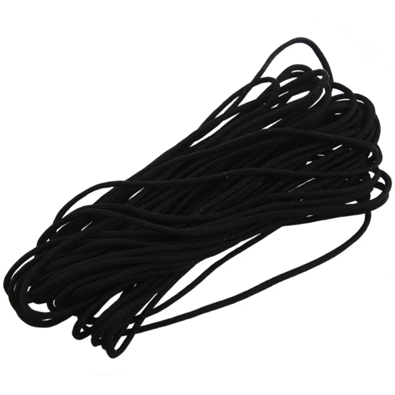 Cabo Tent Black Cord, 2X CORDA, Diâmetro 5mm