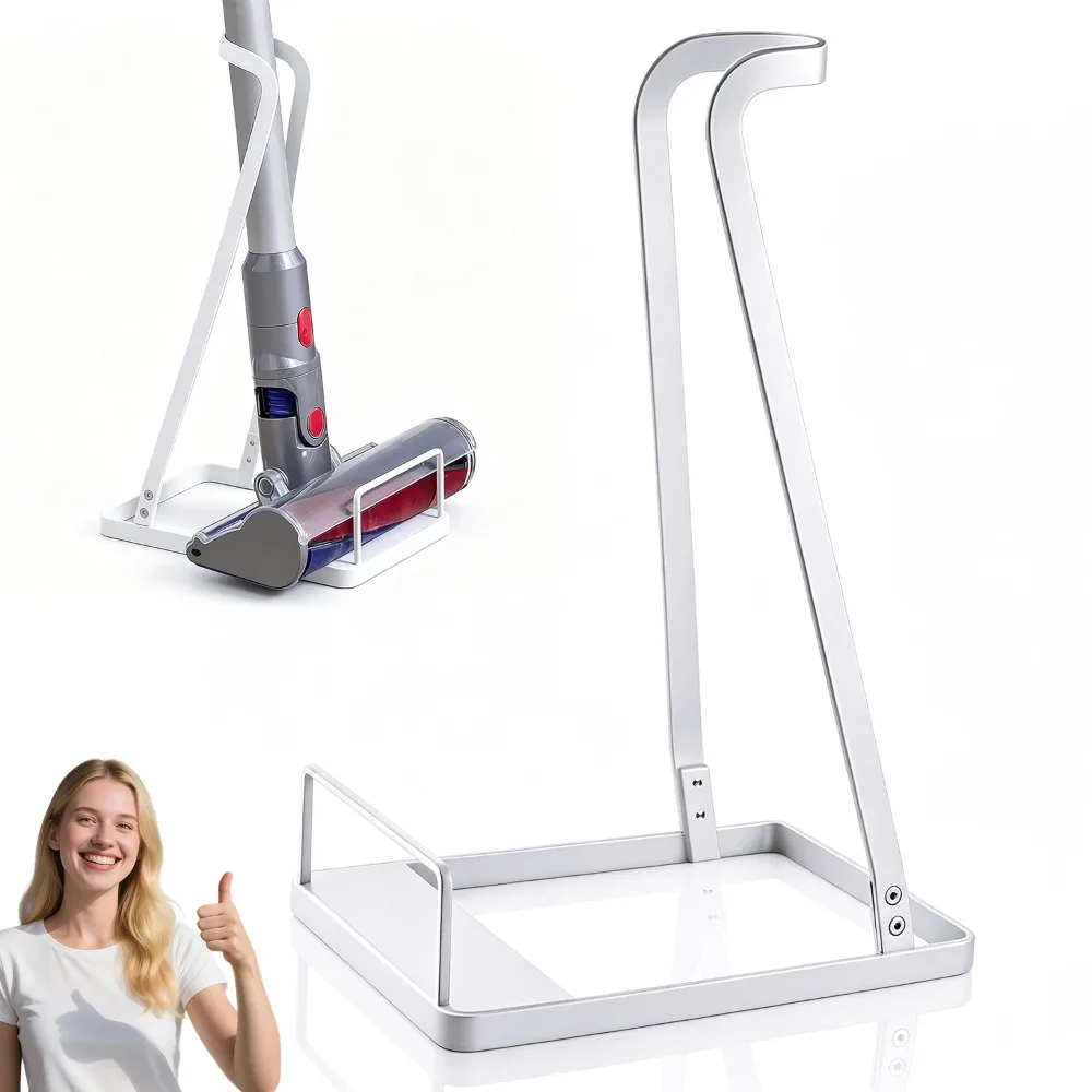 Universeller Staubsaugerständer, Staubsaugerhalterung aus Metall, Staubsaugerständer für Dyson V6 V7 V8 V10 – kein Bohren in die Wand