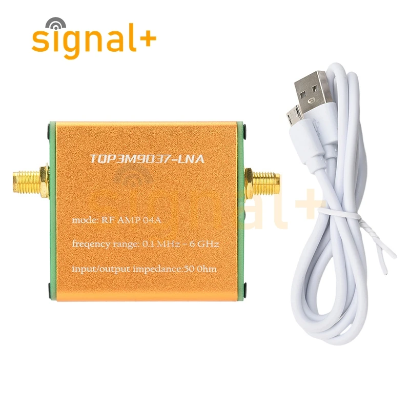 100K-6GHz full-band HF FM VHF UHF RF Amplifier Preamplifier TQP3M9037 high linearity ultra-low noise gain amplifier
