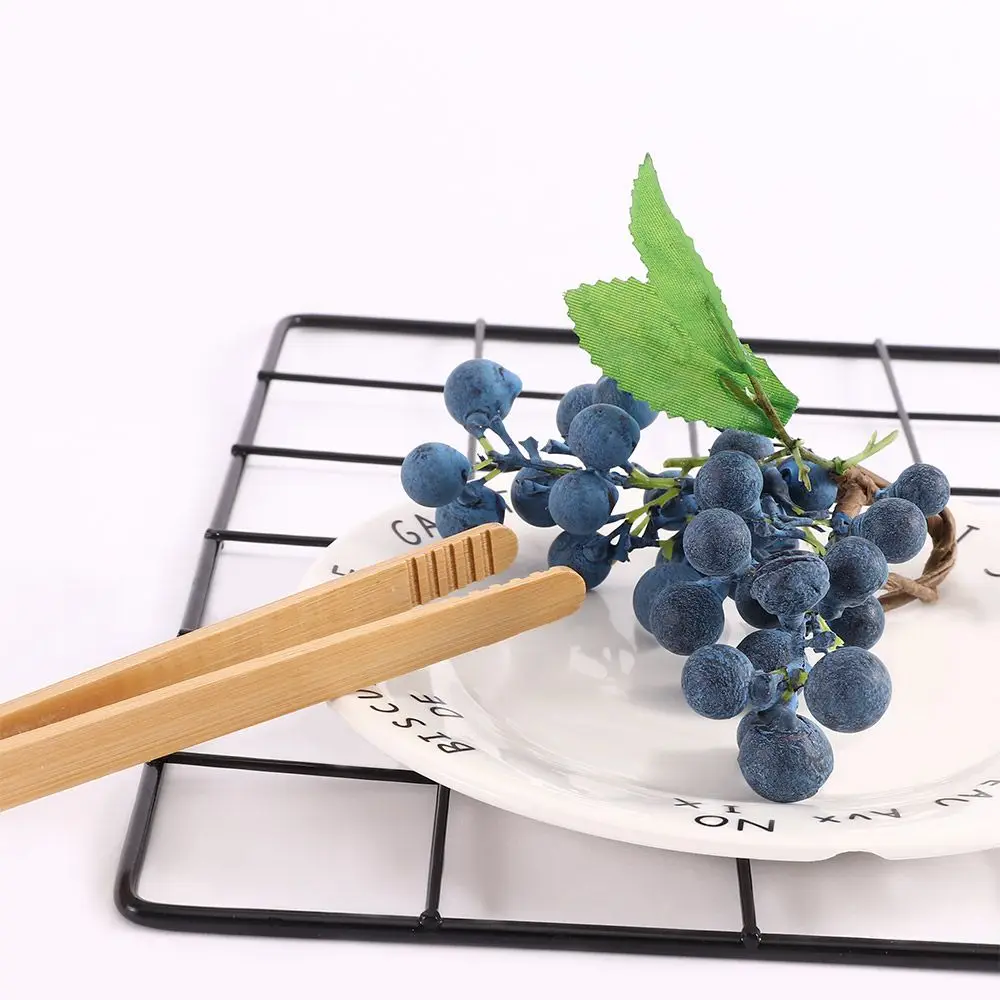 

Food Wooden 18CM Bagel Toast Sugar Pickles Teaware Bread Tea Clips Kitchen Toaster Tong Cooking Tool