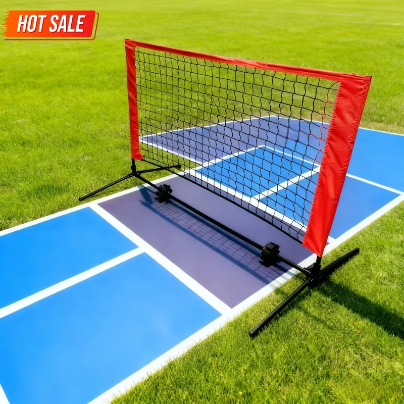 

Unique Design Portable 1.5m Pickleball Net, Custom Training Rebounder Mini Net for Outdoor Dink Practice