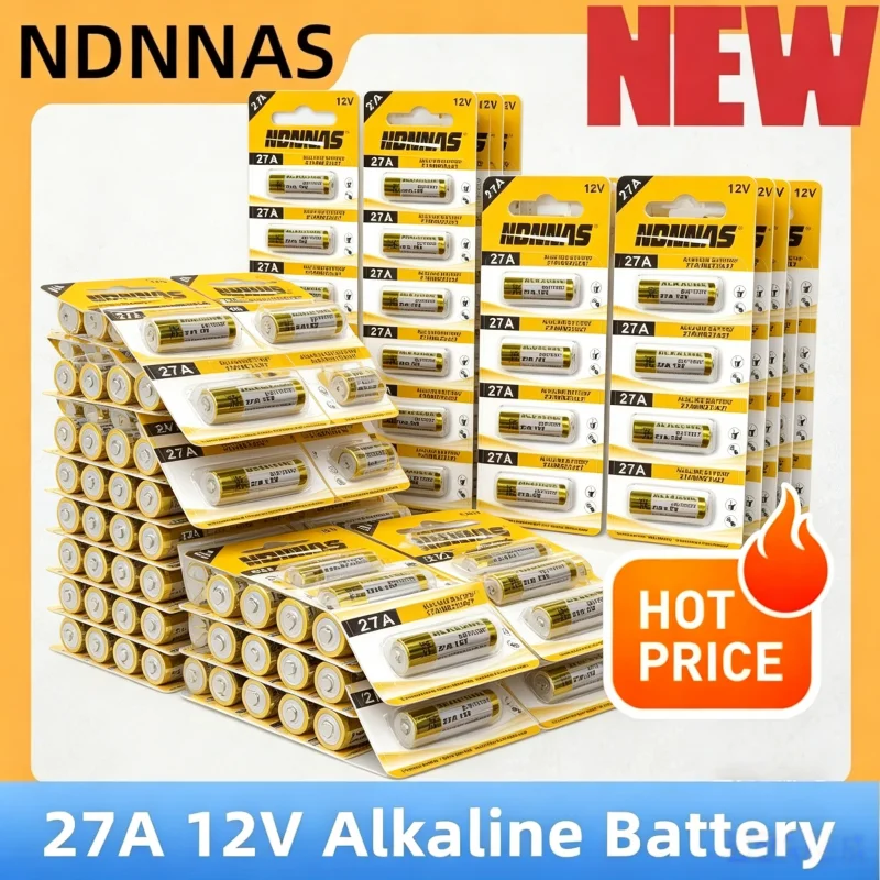 

Wholesale 27A 12V Alkaline Battery A27 G27A MN27 MS27 GP27A L828 V27GA ALK27A A27BP K27A VR27 For Doorbell Remote Control