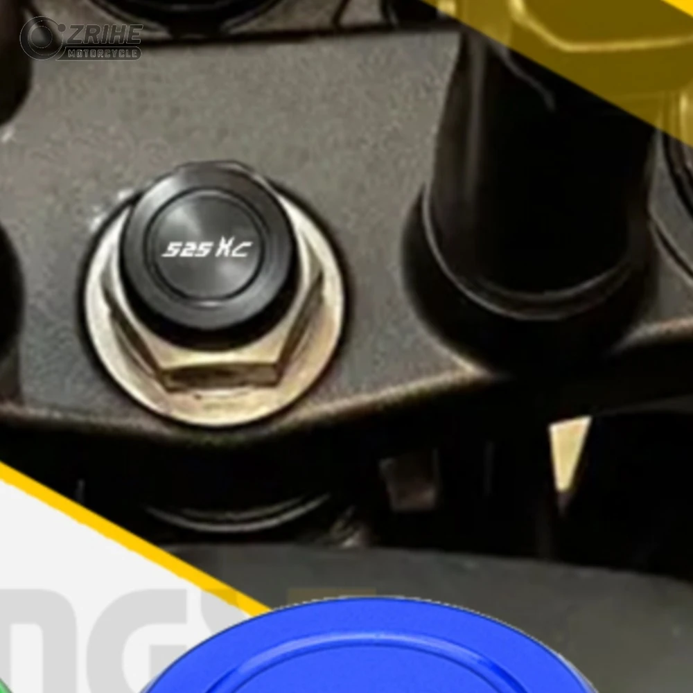 

FOR 525XC 525XCW 2003 2004 2005 2006-2007 Motocross Parts 525 XC XCW Handlebar Fork Stem Top Cap Decoration Decorative cover