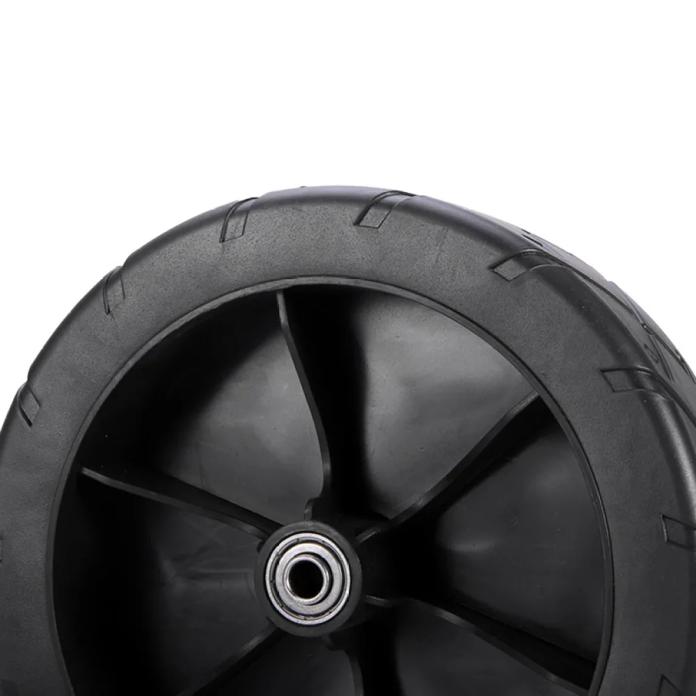Universal Wear Resistant Wheel For Camping Wagon Replacement Rubber Tire Accessory For Outdoor Folding Trolley