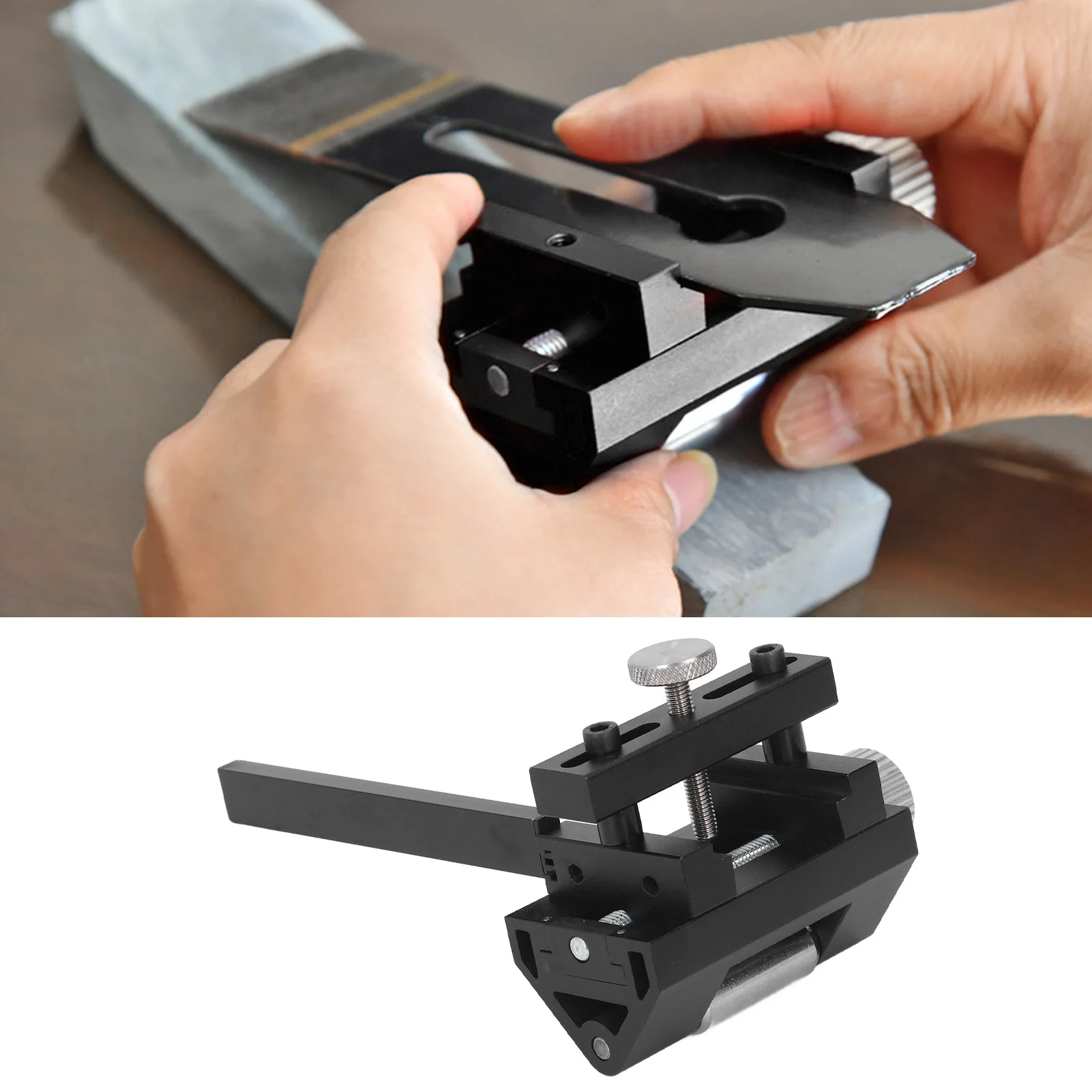 

Honing Guide Aluminum Alloy Multifunctional Grinding Angle Clamping Range Adjustable Honing Guide Tool For Chisel Plane