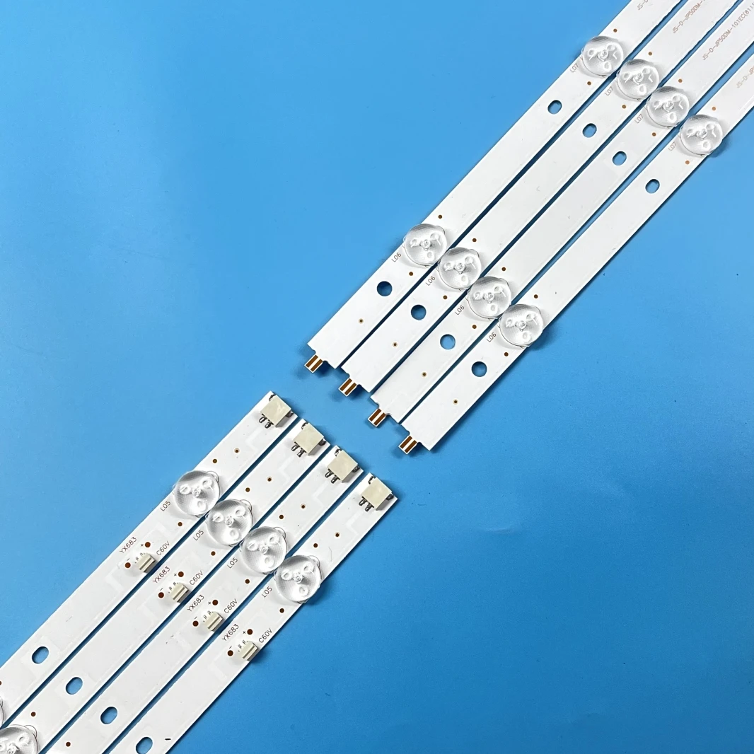 LED Backlight strip For JS-D-JP50DM-A101EC (80510) 50LEM-1043/FTS2C D50-M30 v500dj6-qe1 TD Systems K50DLJ10US K50DLJ11US