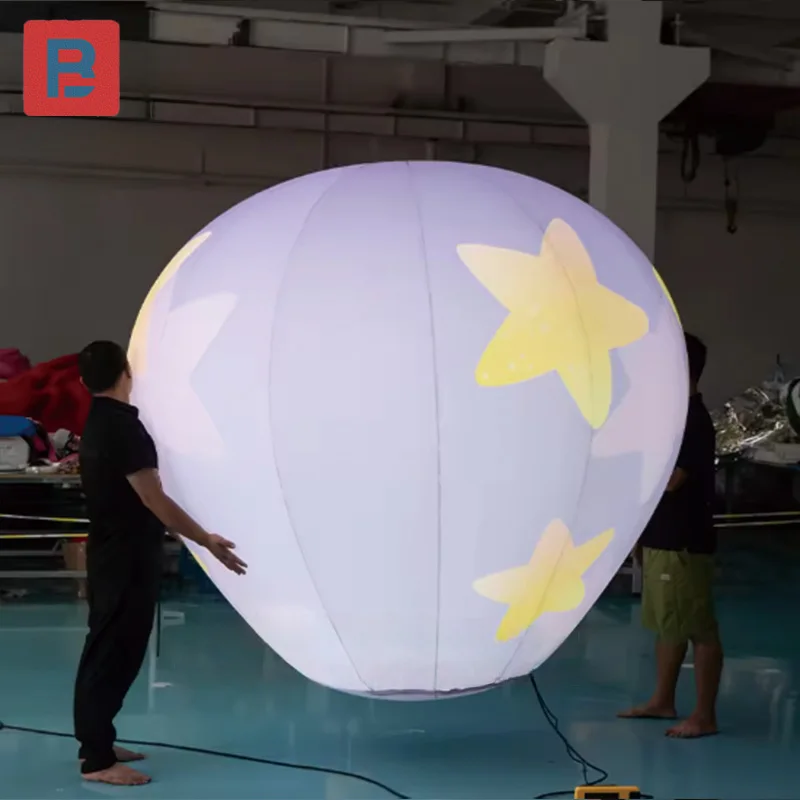 بالونات قابلة للنفخ، بالونات الهواء الساخن القابلة للنفخ لعيد الميلاد، بالونات قابلة للنفخ للإعلان العملاق لتزيين الحدث #3