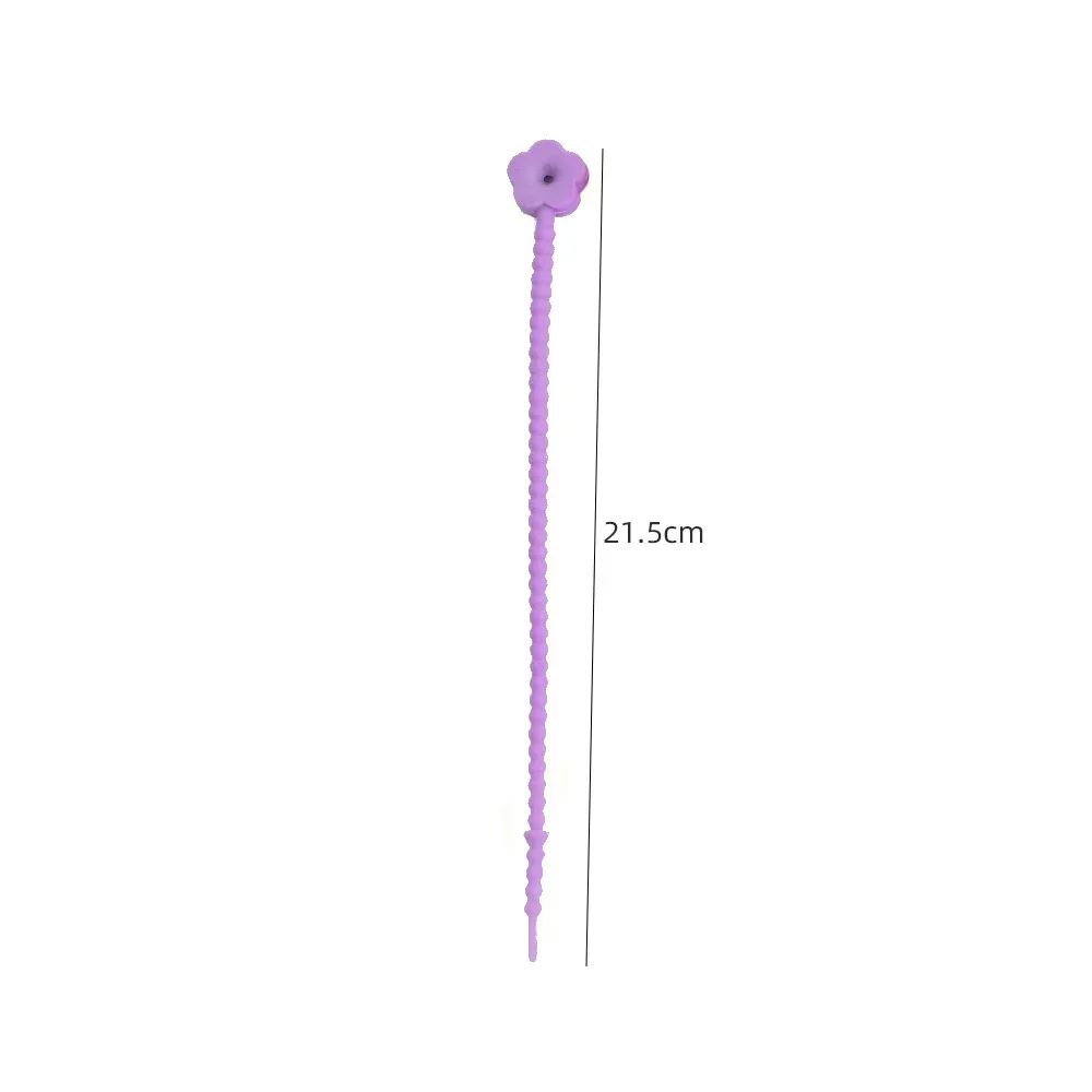 Attaches de câble en silicone autobloquantes multifonctionnelles réutilisables, outil de faisceau de câbles, sangle de fil pour la maison et le bureau, évaluation et fixation, 10-1 pièces