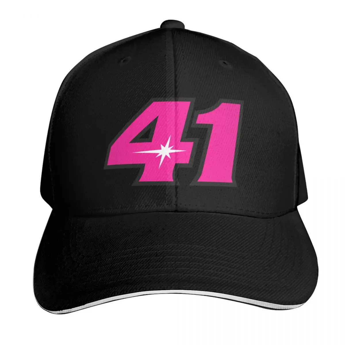 

Aleix Espargaro Number 41 Pink Baseball Cap Military Cap Man Hat Man For The Sun sun hat sun caps For Women Men's