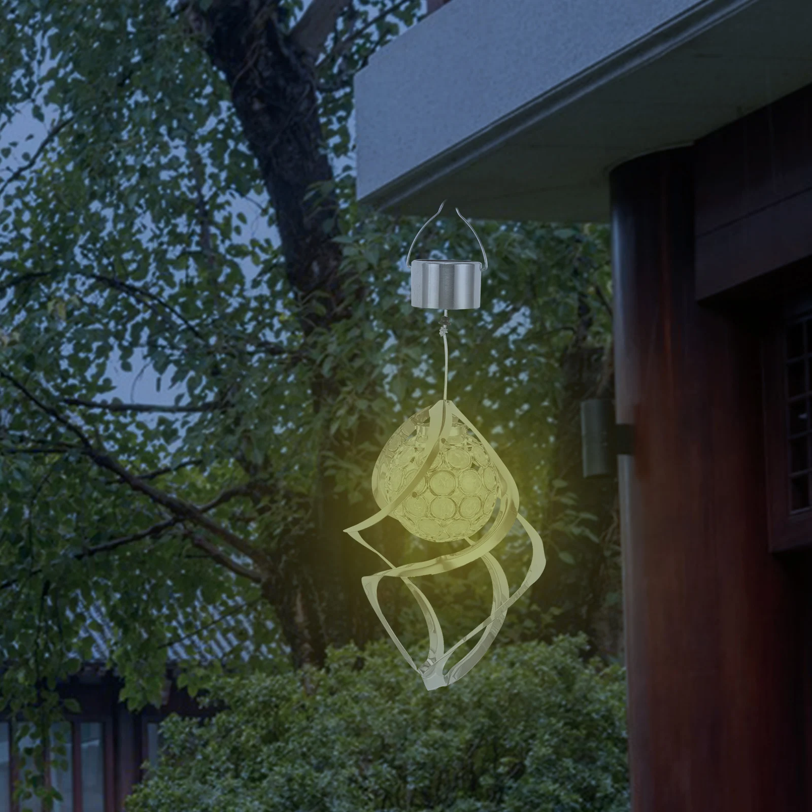

Solar Powered Light Durable Landscape Light Safe Garden Decor Outdoor Waterproof Landscape Yard Lantern Hanging