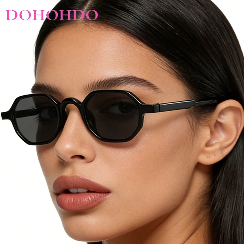 

Vintage Classic Small Frame Polygonal Women Sunglasses Fashion Designer Eyewear Men Outdoor Travel Fishing Sunglass Lentes UV400