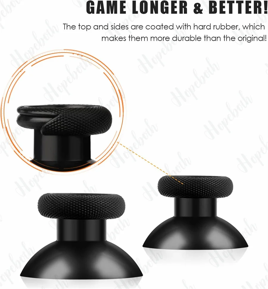 100 Stück 3D-Analog-Joystick-Ersatz-Daumenstick-Griffkappen und -Tasten für Microsoft XBOX ONE Elite Slim Controller Daumensticks – Detail 4