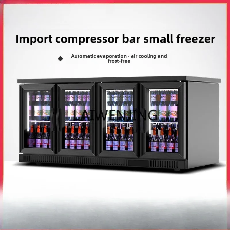 

SGF freezer three-door refrigerated display beverage small fresh-keeping cabinet