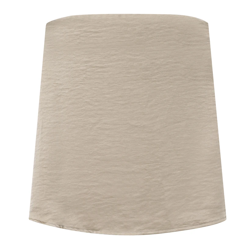 HXAO Satin-Hosen-Sets für Damen, zweiteiliges Set, trägerlos, schulterfrei, Röhrenweste, 2-teiliges Set, Damen-Outfit, Hosen-Sets mit hoher Taille
