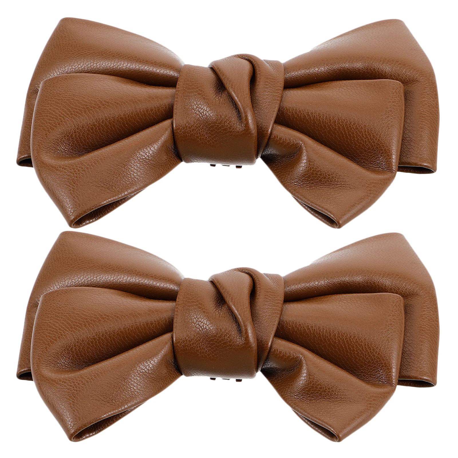 

Shoe Flower Jewelry Bow Charms Tie Bowknot Clip on Embellishments for Shoes Pu Bows Clips