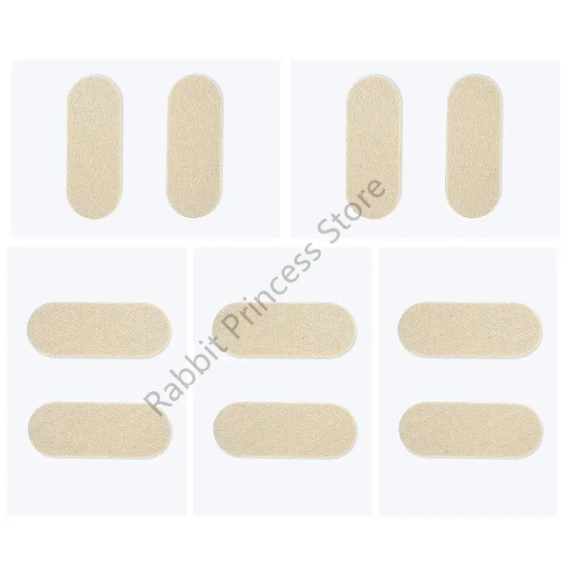 

BX0F 5 Pieces Gentle Corn Pads Adhesive Moleskin for Feet Blister Bandages Precutted