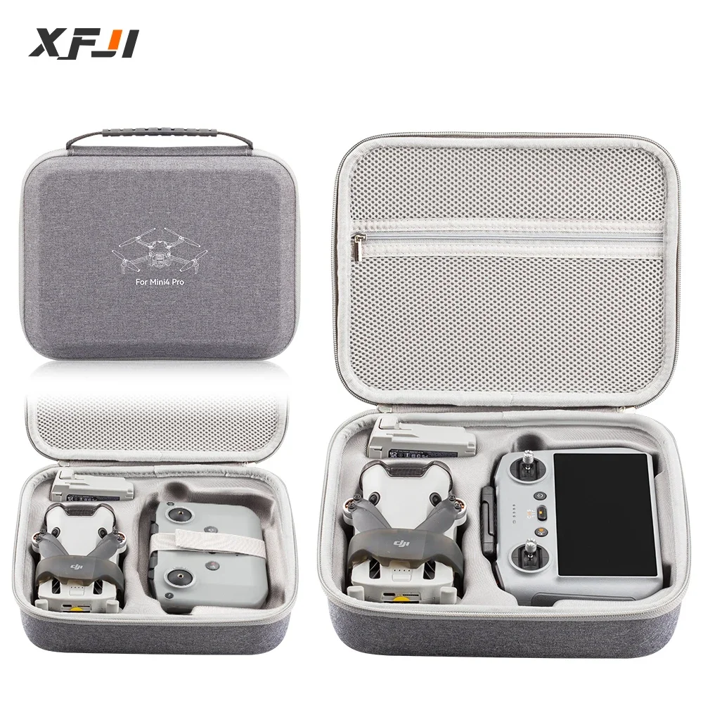 DJI Mini 4 Pro RC için taşıma çantası 2/RC N2 saklama çantası Mini 4 Pro Drone aksesuarları bavul Hardshell için su geçirmez çanta