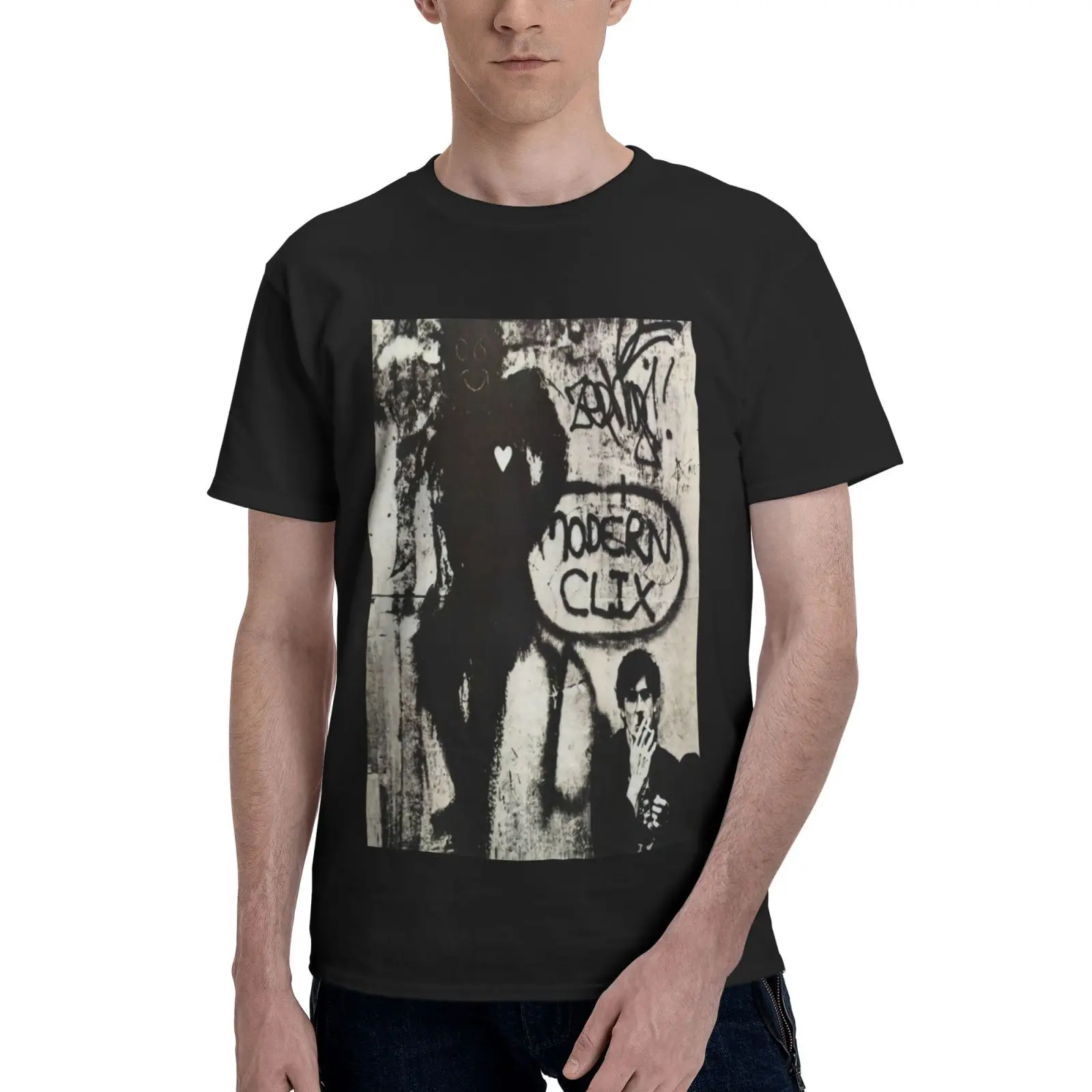 Charly Garcia Clics Modernos Vinyl Cd Men T-Shirt Anime T-Shirt Men's Clothes Blouse T Shirt Women T Shirts Aesthetic Clothing