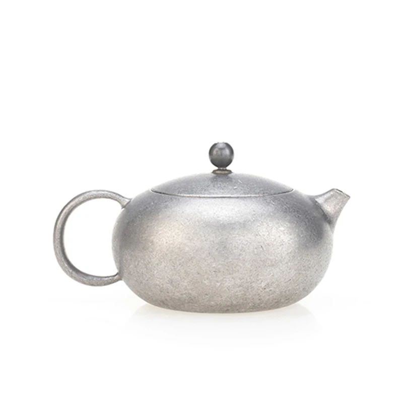 Keith 0.25L Titanium Tea Pot Kung Fu Tea Set Bacteriostatic Cutlery for Outdoor Camping Picnic Office Use Chinese Tableware