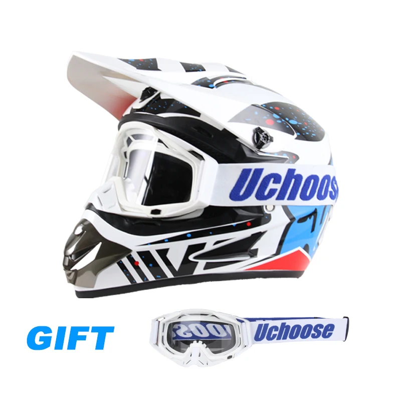 

Велосипедный шлем для бездорожья с очками — снаряжение для внедорожного мотоцикла MX Motocross ATV