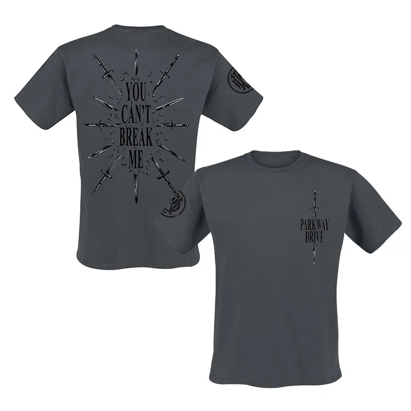 New Summer Australian Metal Hardcore Band Parkway Drive's Printed Round-neck Short-sleeved T-shirt