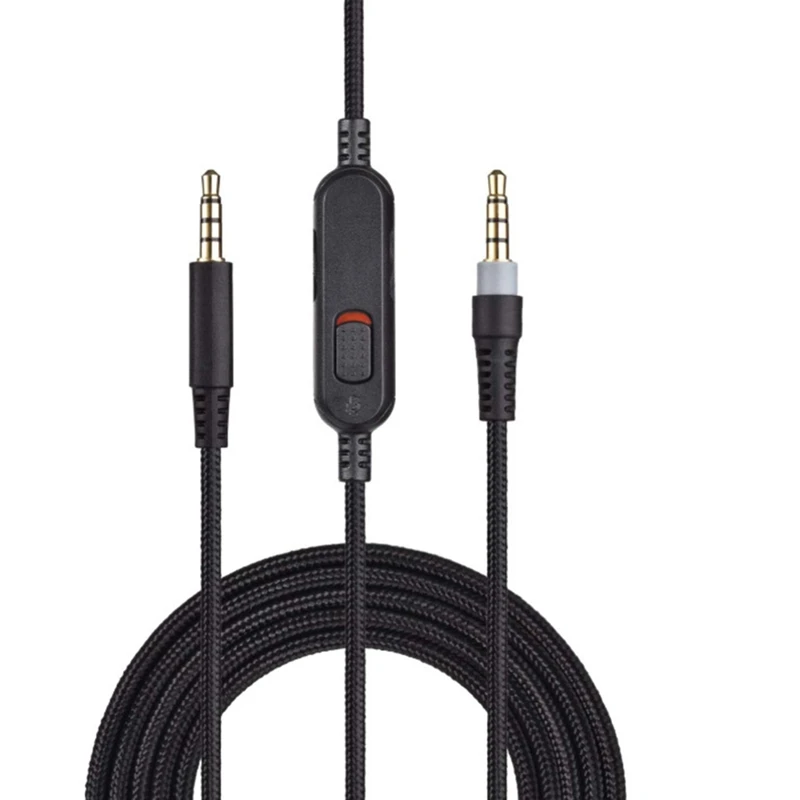 Cable de Audio de repuesto con Control de volumen silencioso, auriculares para juegos Kingston Hyperx Cloud Flight Mix Alpha S Cloud9