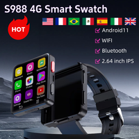 S998 4G Smartwatch 2024 Watches For Me Women With Bluetooth Wifi Android 11 Sim Waterproof Camera Outdoor Smartwatch  For Xiaomi