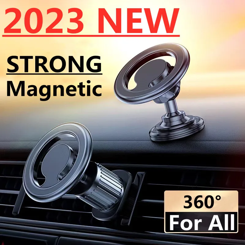 2023 Magnetic Car Phone Holder Magnet Smartphone Mobile Stand Cell GPS For iPhone 14 13 12 Pro Max X Xiaomi Mi Huawei Samsung LG