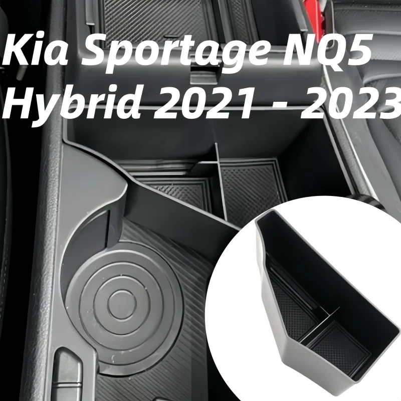 

For Kia Sportage NQ5 2021 2022 2023 LHD Car Center Console Armrest Storage Box Tray Organizer Tidying Accessories