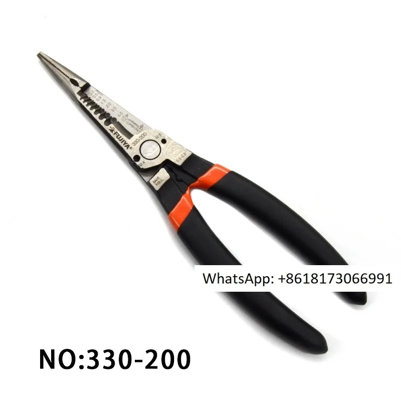 

Wire Stripping Pliers Fukia Pointed Nose Pliers Multifunctional Crimping Clamping Pointed Multi-purpose