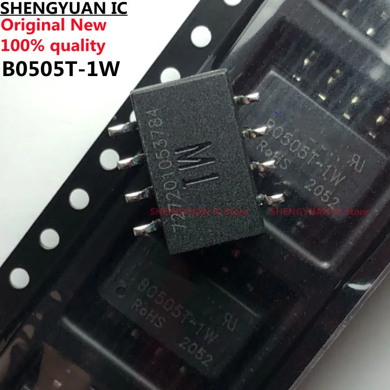 5pcs B0505T-1W B0505T-2W B0505T-1WR3 B0505T B0505  ISOLATED & UNREGULATED single OUTPUT, SMD DC-DC CONVERTER 100% New original