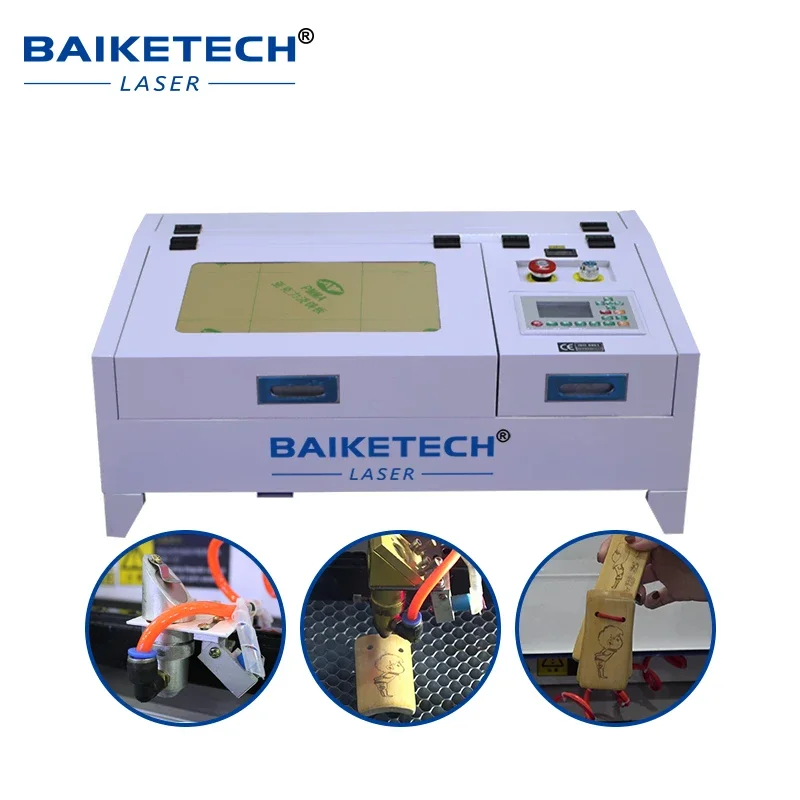 K3020B 40W เดสก์ท็อป Co2 เครื่องแกะสลักเลเซอร์โรงงานราคา MDF อะคริลิคไม้หนังผ้า Co2 เลเซอร์แกะสลักเครื่อง